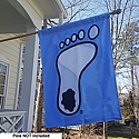 Tar Heel Foot Pole Flag