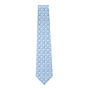 Carolina Blue Multi Logo Tie