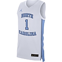 Nike Replica #1 Basketball Jersey (White)