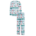 Men's Advent Holiday Pajama Set (White)