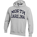 Campus Reverse Weave Hood (Silver Grey Heather)