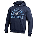 Carolina Tar Heels Ram Head Hood (Navy)