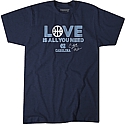 Love is All You Need T (Navy Heather)
