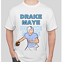 Drake Maye T benefitting Make A Wish Foundation