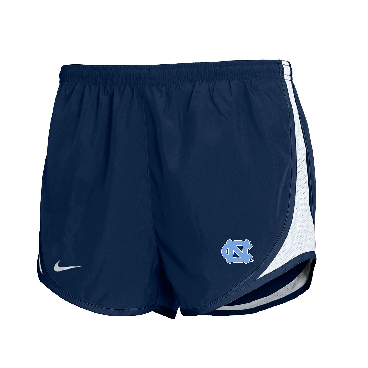 girls navy nike shorts