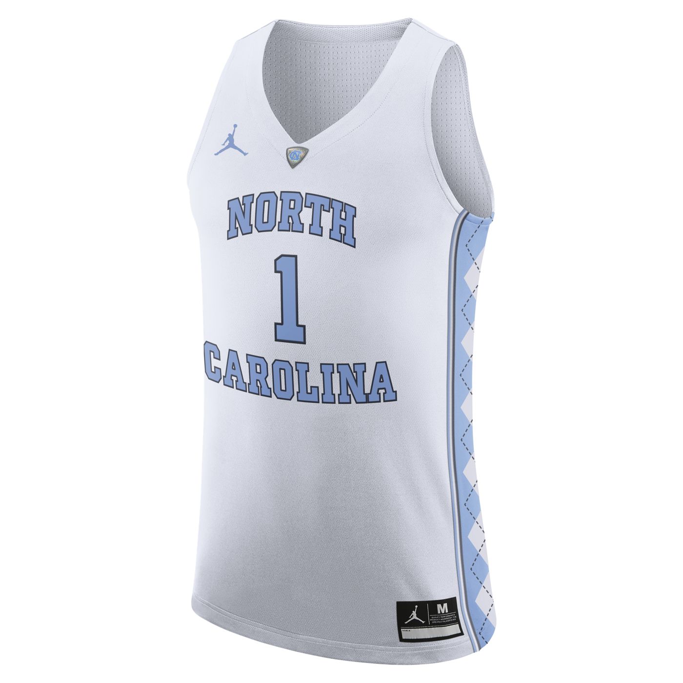 white north carolina jersey