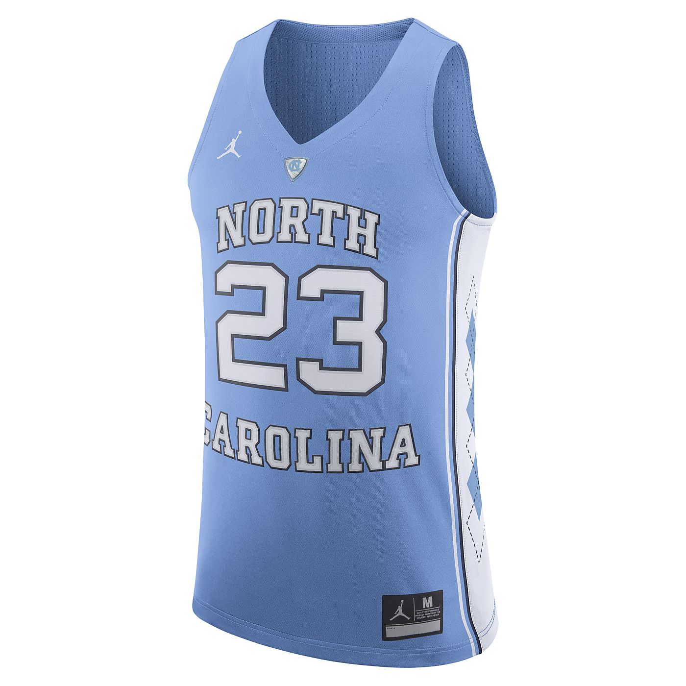 jordan 23 north carolina jersey