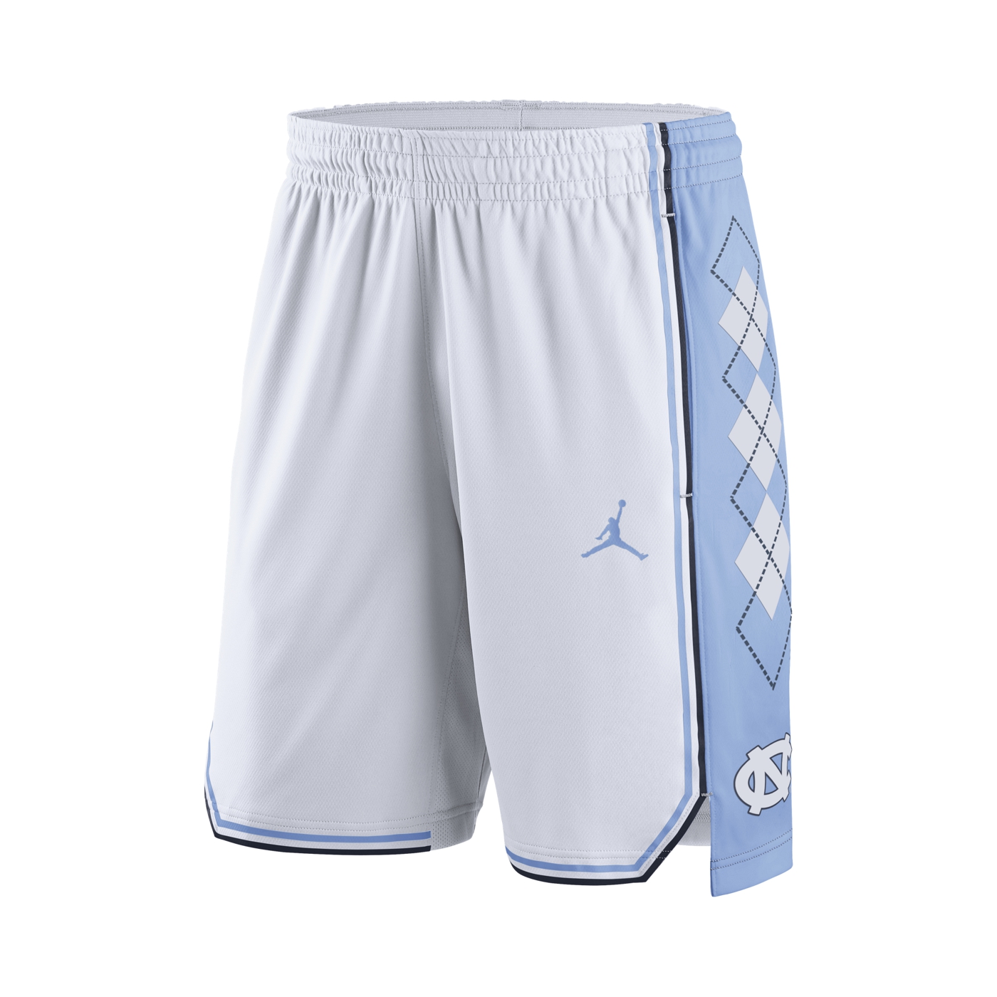 white basketball shorts