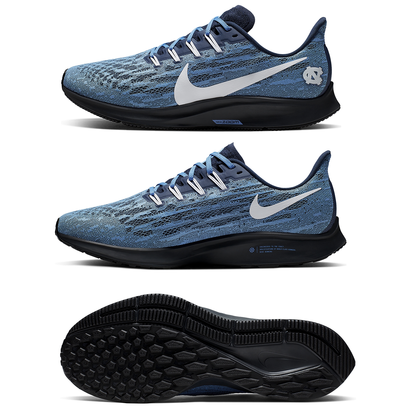 nike air zoom pegasus carolina panthers