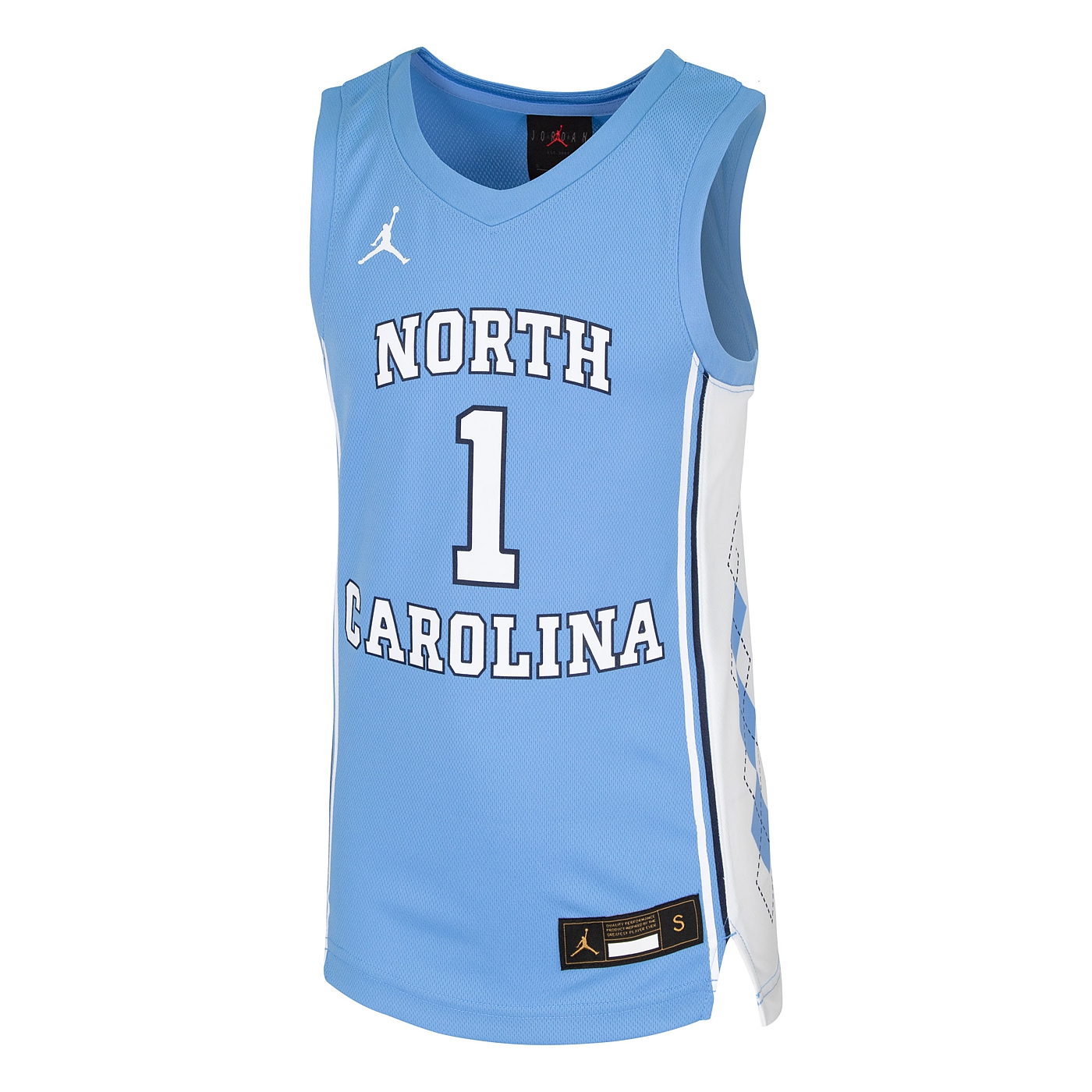 carolina tar heels basketball jersey