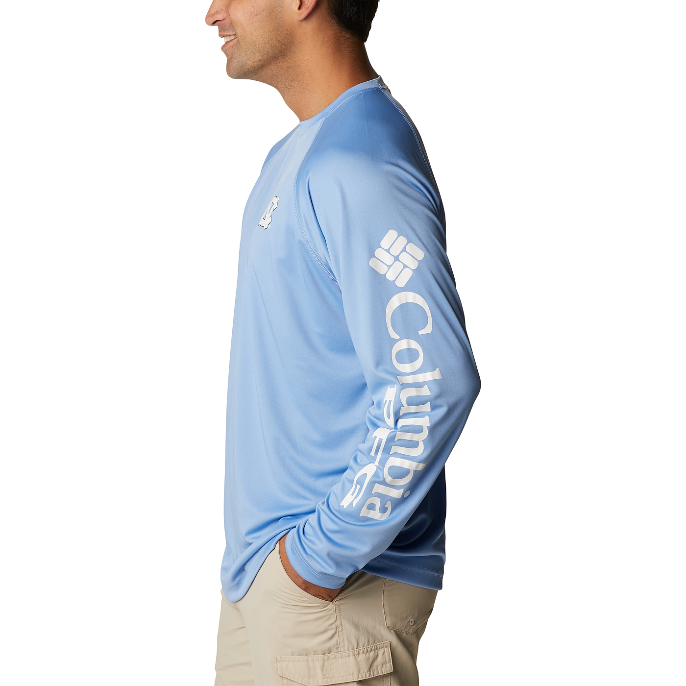 Johnny T-shirt - North Carolina Tar Heels - Long Sleeve Terminal Tackle Sun  Shirt (CB) by Columbia Sportswear