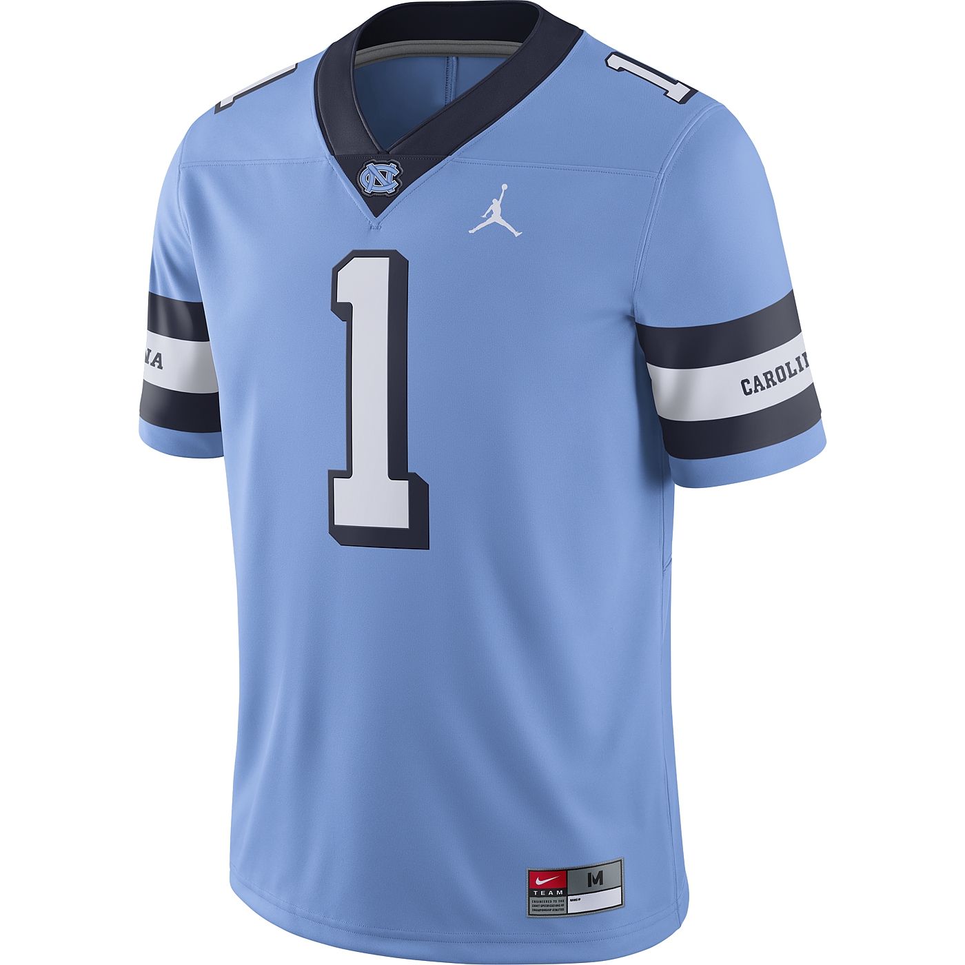 Vruchtbaar verbanning Gepensioneerd Johnny T-shirt - North Carolina Tar Heels - Nike #1 Throwback Football  Jersey (CB) by Nike