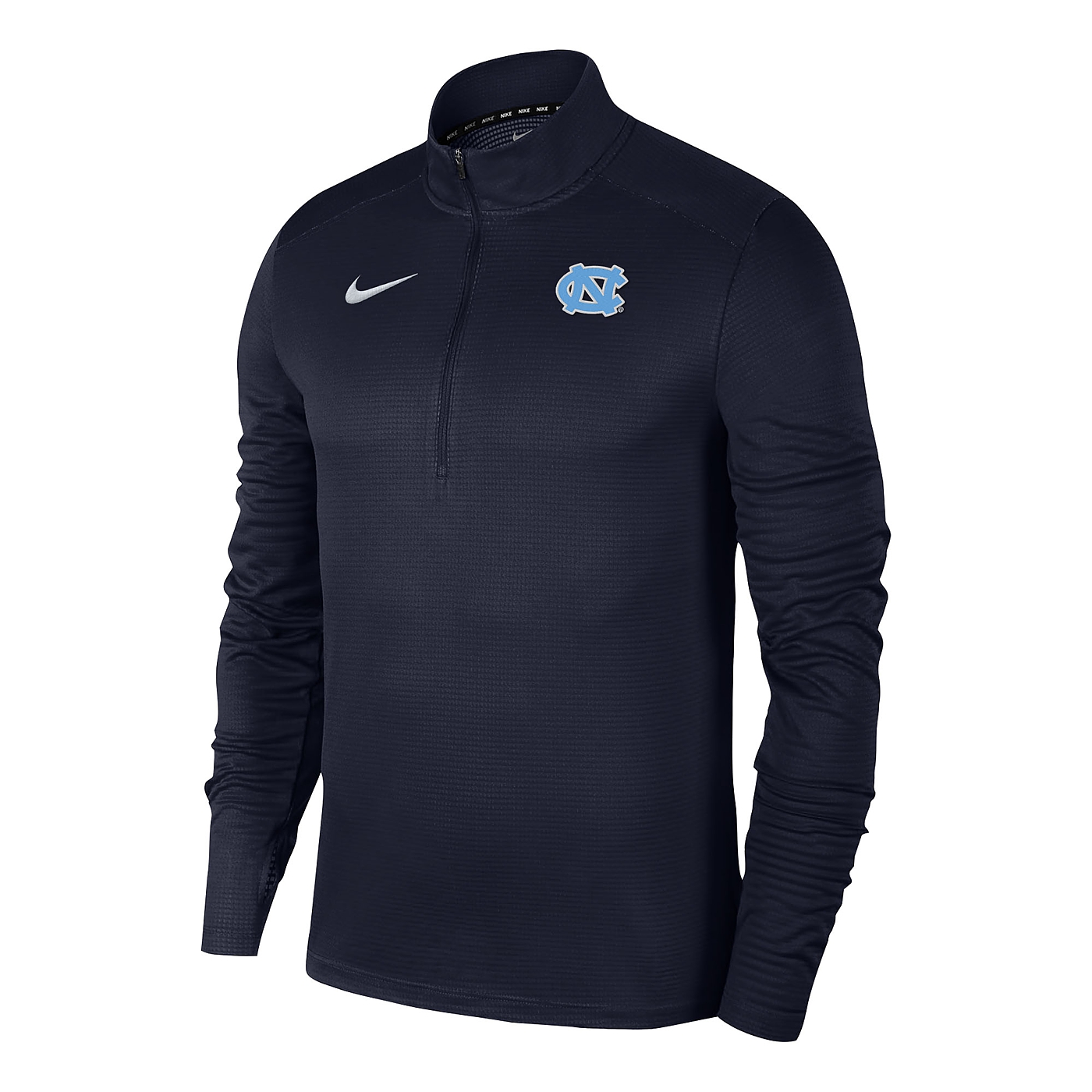Afskedigelse Vejrudsigt gå i stå Johnny T-shirt - North Carolina Tar Heels - Nike Pacer 1/4-Zip Pullover  (Navy) by Nike