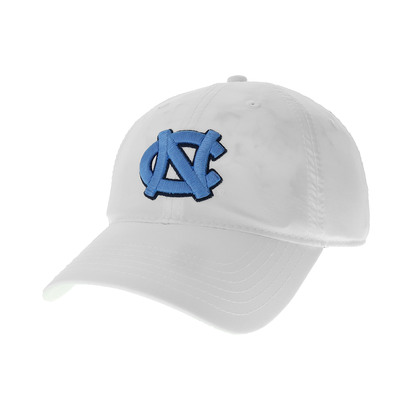 Johnny T-shirt - North Carolina Tar Heels - Cool-Fit Performance Hat  (White) by Legacy
