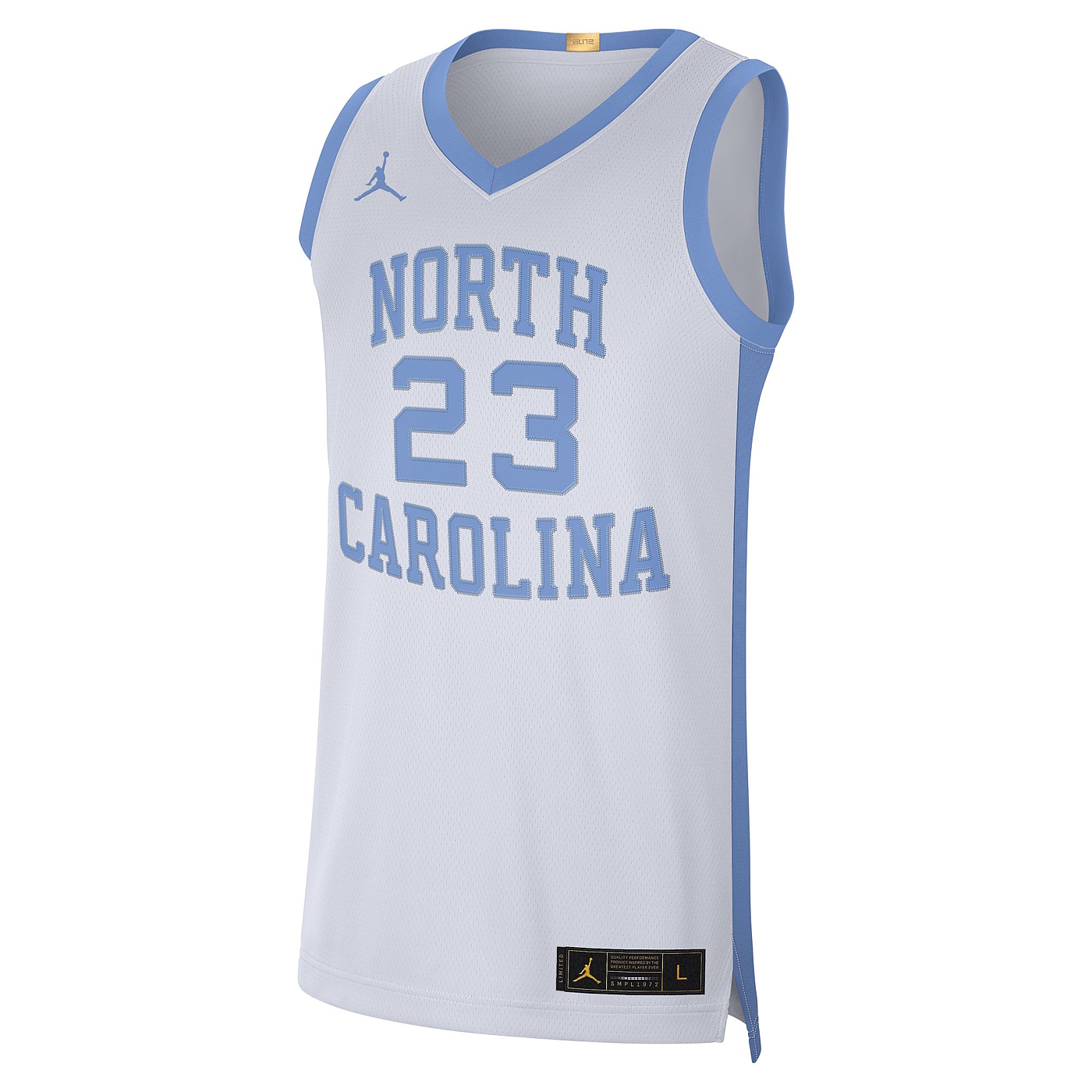 Men's Jordan Brand White North Carolina Tar Heels Retro Limited Basketball  Shorts