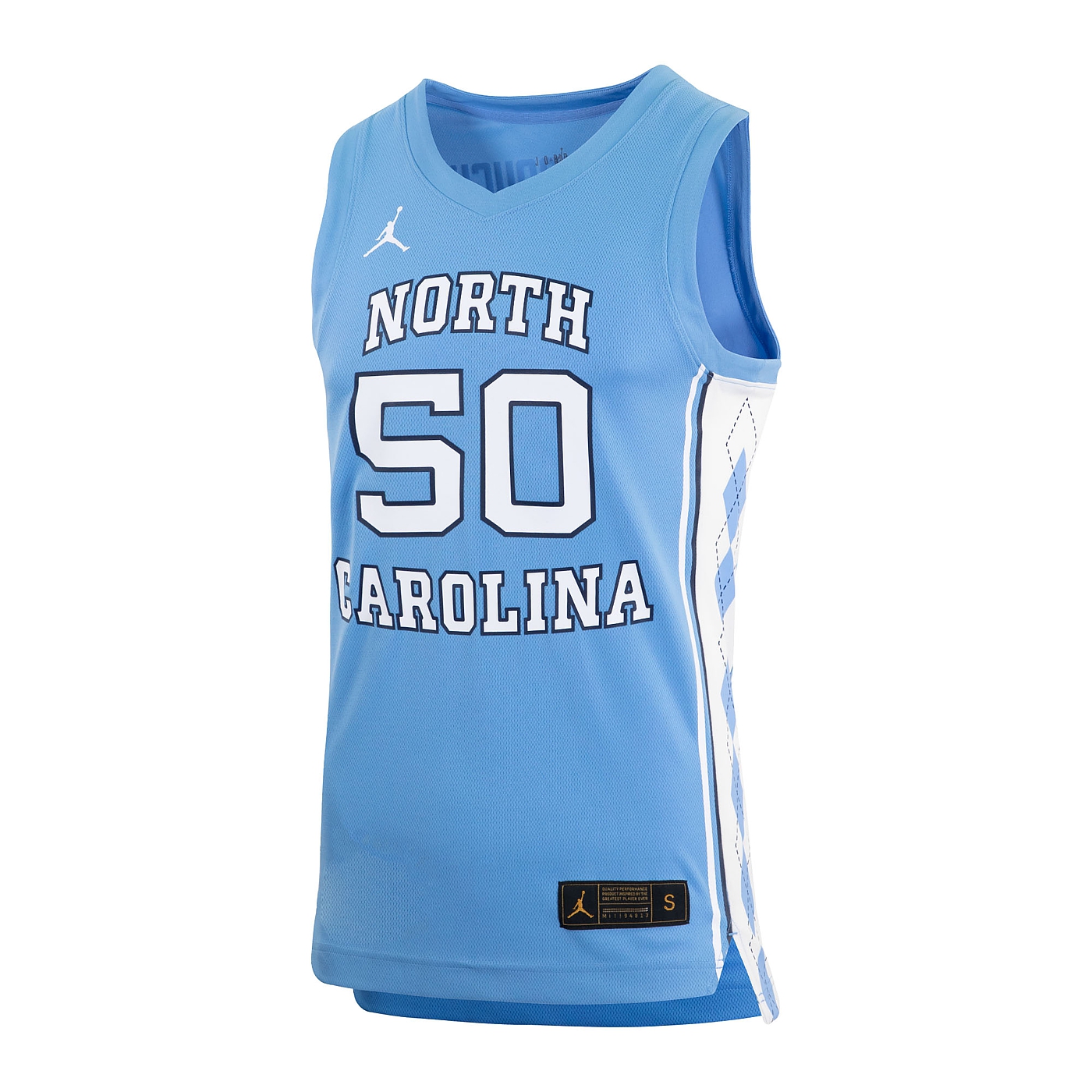 Johnny T-shirt - North Carolina Tar - Youth #50 Tyler Hansbrough Jersey (CB) by Nike